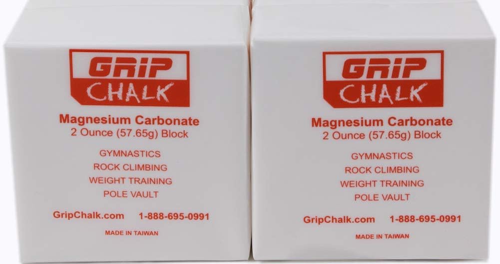 FAZ BRAND Grip Gym Chalk Gymnastics, Rock Climbing, Power Lifting, Crossfit No Slip, No Moisture Chalk