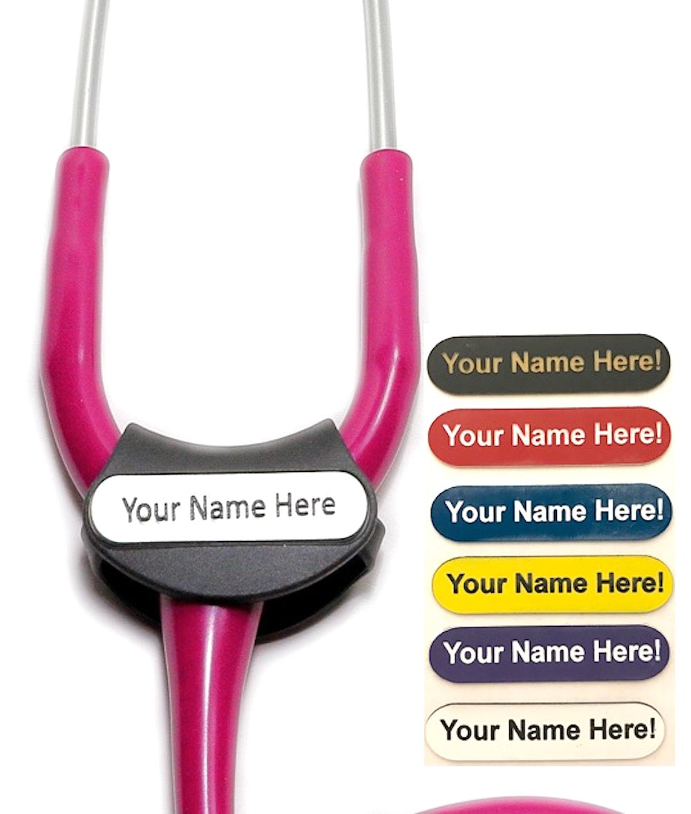 FazBrand: Stethoscope Name Tag/ ID Tag. Free Engraving+Free Shipping