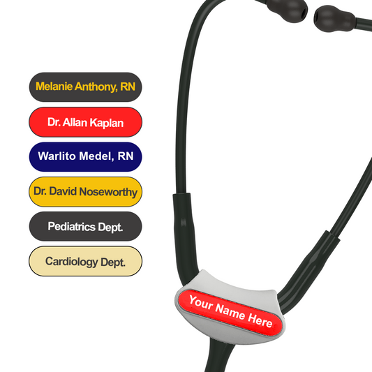 Stethoscope Name Tag