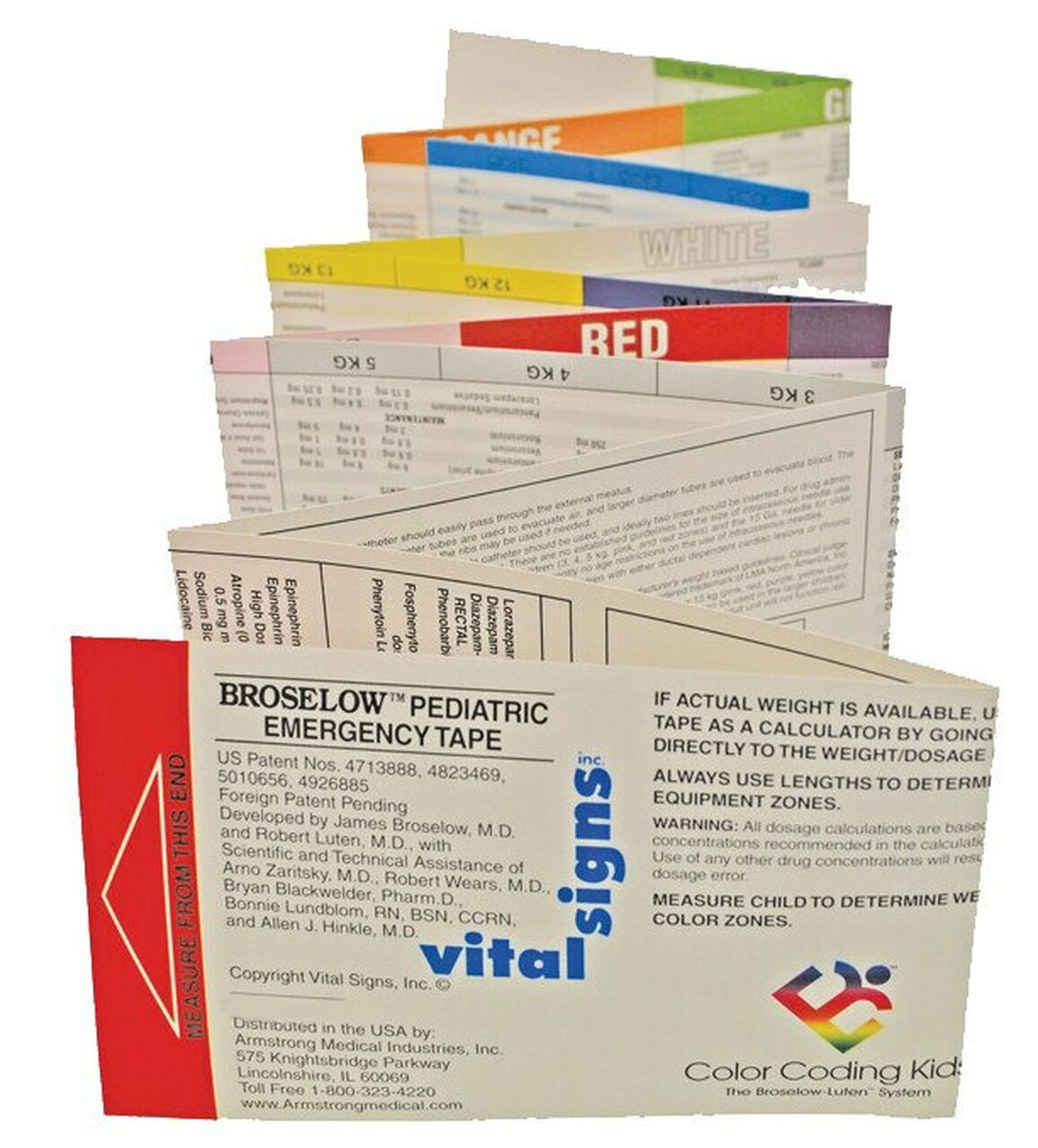 Broselow Pediatric Emergency Tape